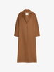 notched-lapel cashmere coat by MAX MARA notched-lapel cashmere coat by MAX MARA