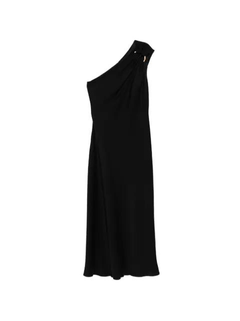 one-shoulder draped maxi dress by MAX MARA
