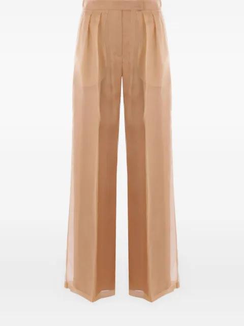 organza pleated trousers by MAX MARA
