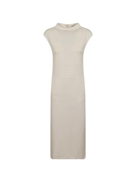 panelled cap-sleeve dress by MAX MARA