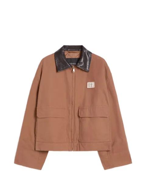 patch-detail trenchcoat by MAX MARA