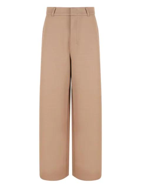 patch-pocket trousers by MAX MARA