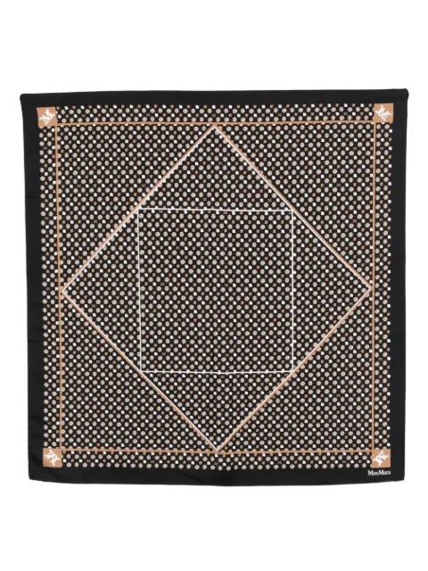pattern scarf by MAX MARA
