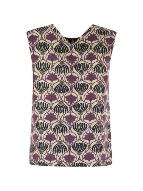 patterned blouse by MAX MARA