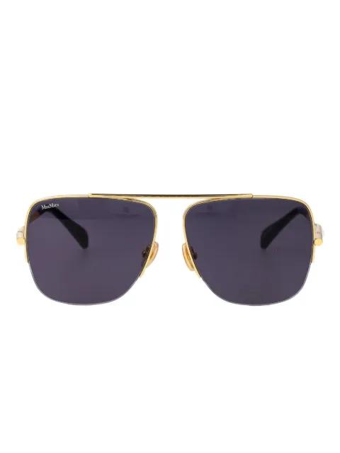 pilot-frame sunglasses by MAX MARA