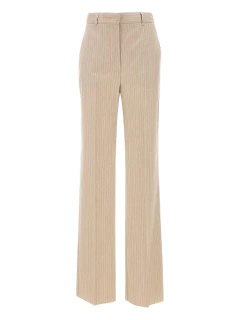 pinstripe pleated trousers by MAX MARA