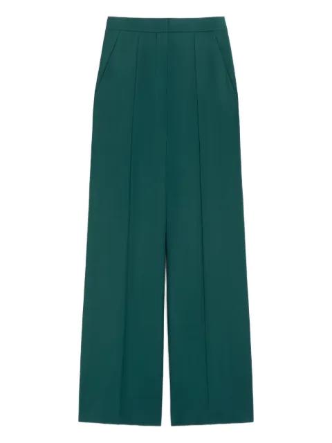 pleat-detail trousers by MAX MARA