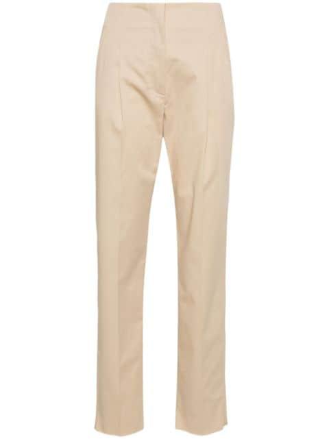 pleat-detailing trousers by MAX MARA