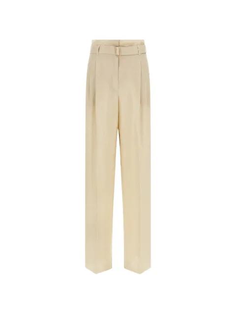 pleat trousers by MAX MARA