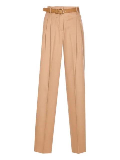 pleated belted trousers by MAX MARA
