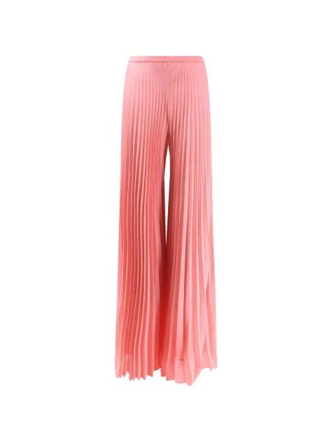 pleated chiffon trousers by MAX MARA