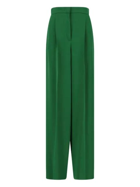 pleated straight trousers by MAX MARA