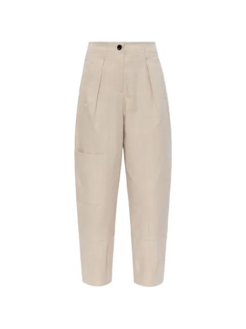pleated tapered trousers by MAX MARA