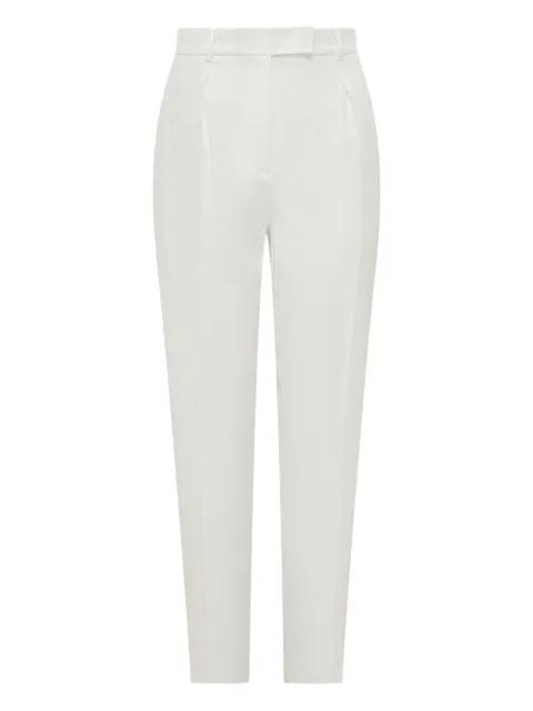 pleated tapered trousers by MAX MARA