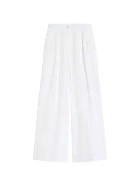 pleated wide-leg trousers by MAX MARA