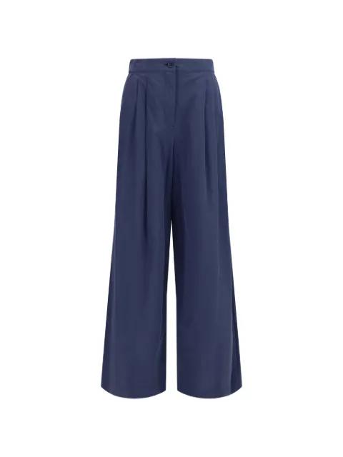 pleated wide-leg trousers by MAX MARA