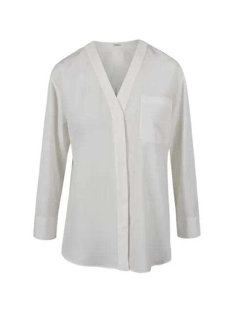 pocket V-neck shirt by MAX MARA