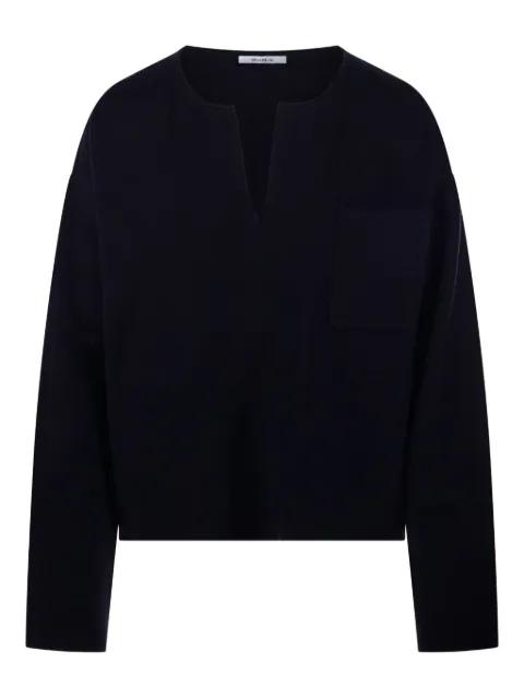 pocket V-neck sweater by MAX MARA