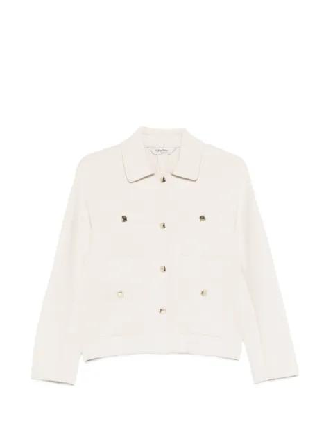 pocket jersey jacket by MAX MARA
