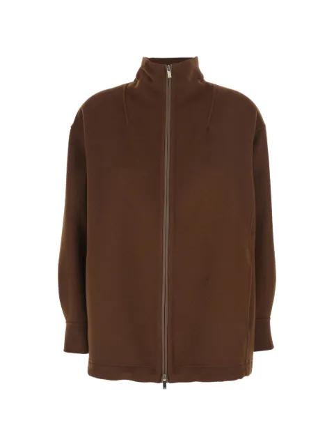 pocket zip-fastening jacket by MAX MARA