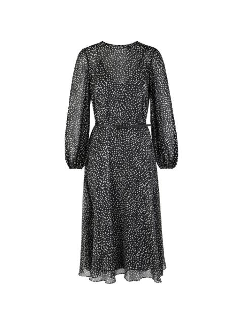 polka dot ruffled dress by MAX MARA
