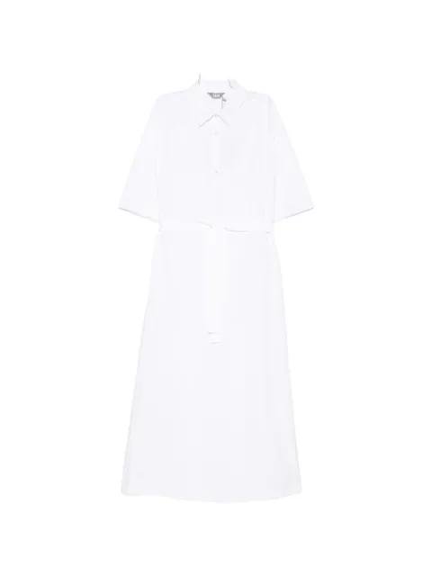 polo-collar maxi dress by MAX MARA