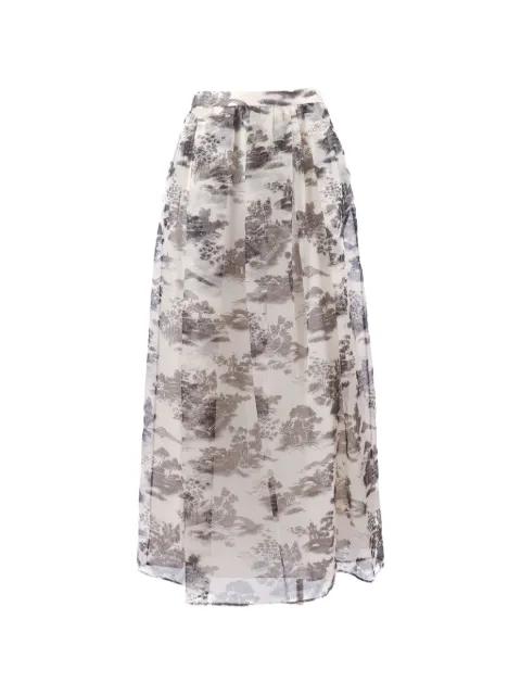 print skirt by MAX MARA