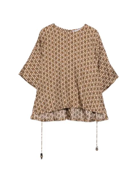 printed blouse by MAX MARA
