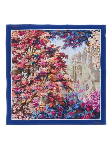printed scarf by MAX MARA