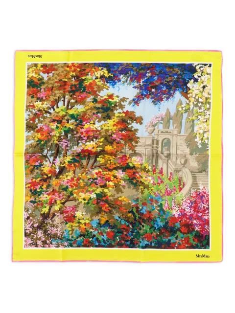 printed scarf by MAX MARA