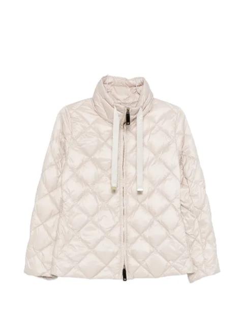 quilted-design zip-up jacket by MAX MARA