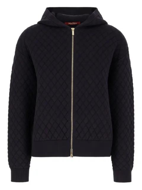 quilted hoodied coat by MAX MARA