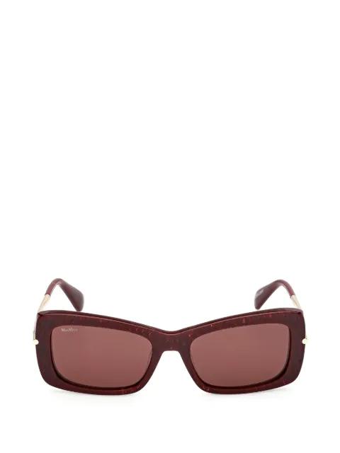 rectangle-frame sunglasses by MAX MARA