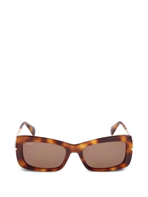 rectangle-frame sunglasses by MAX MARA