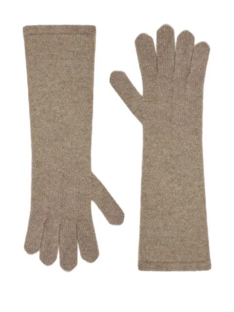 ribbed gloves by MAX MARA