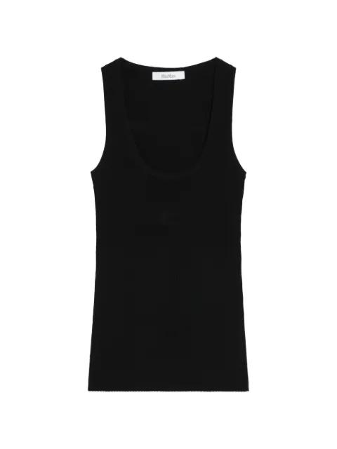 ribbed-knit tank top by MAX MARA