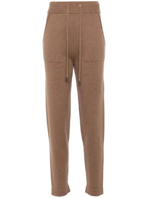 ribbed-knit track pants by MAX MARA