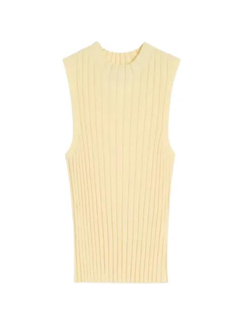 ribbed knitted top by MAX MARA