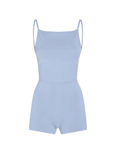 ribbed straps playsuit by MAX MARA