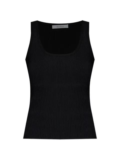ribbed vest top by MAX MARA