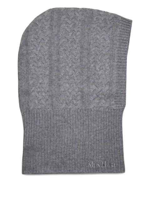 ribber-knit balaclava by MAX MARA