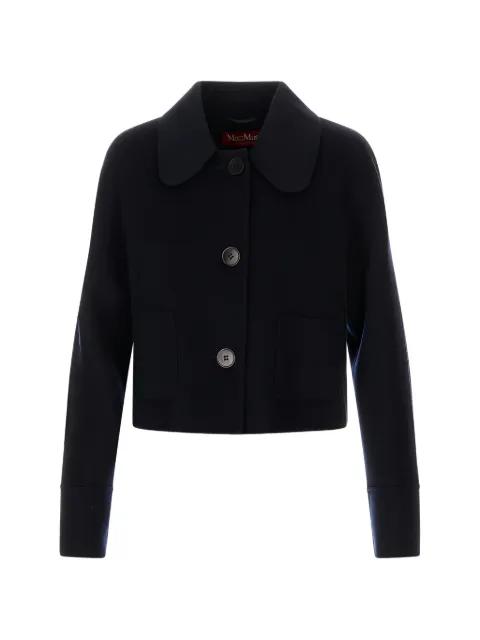 round-collar single-breasted jacket by MAX MARA
