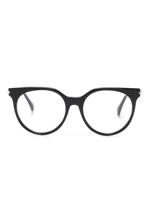 round-frame glasses by MAX MARA