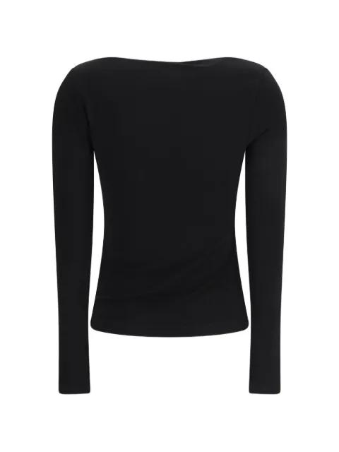 ruched long-sleeve top by MAX MARA