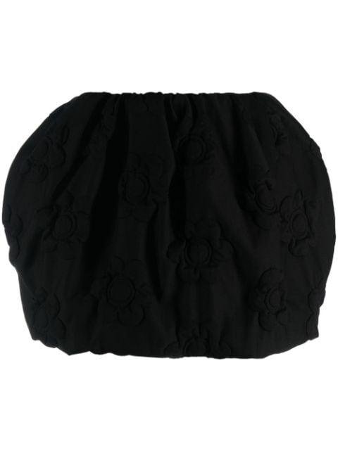 ruched puffball skirt by MAX MARA