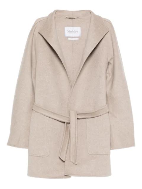 short belted coat by MAX MARA