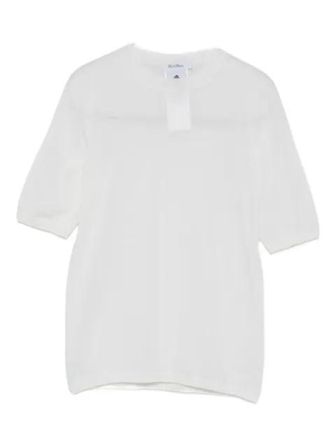 short-sleeve wool top by MAX MARA
