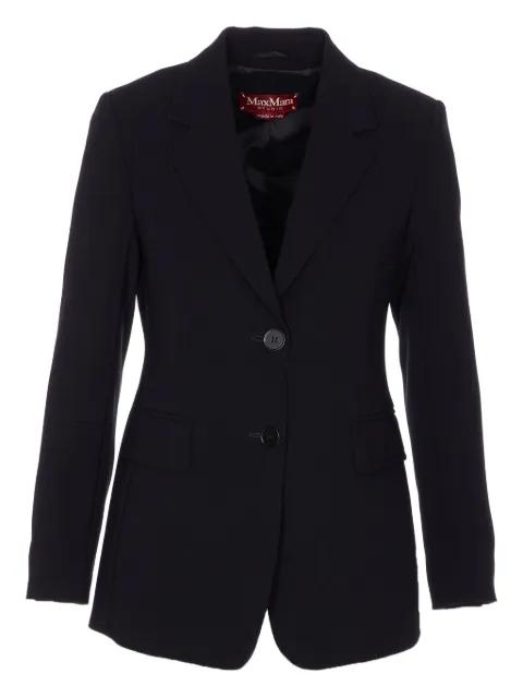 single-breasted V-neck blazer by MAX MARA