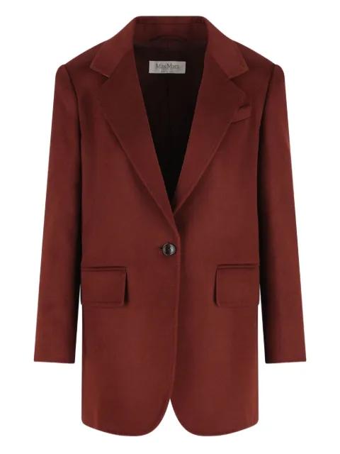 single-breasted blazer by MAX MARA