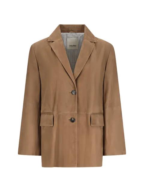 single-breasted blazer by MAX MARA